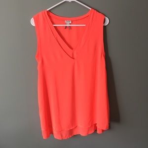 Neon Coral Dynamite Tank Top